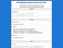 Tablet Screenshot of davidsmath.com